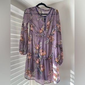 Printed Babydoll Dress